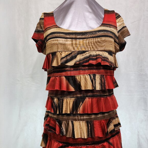 Layered Ruffled Dress - Picture 4 of 7